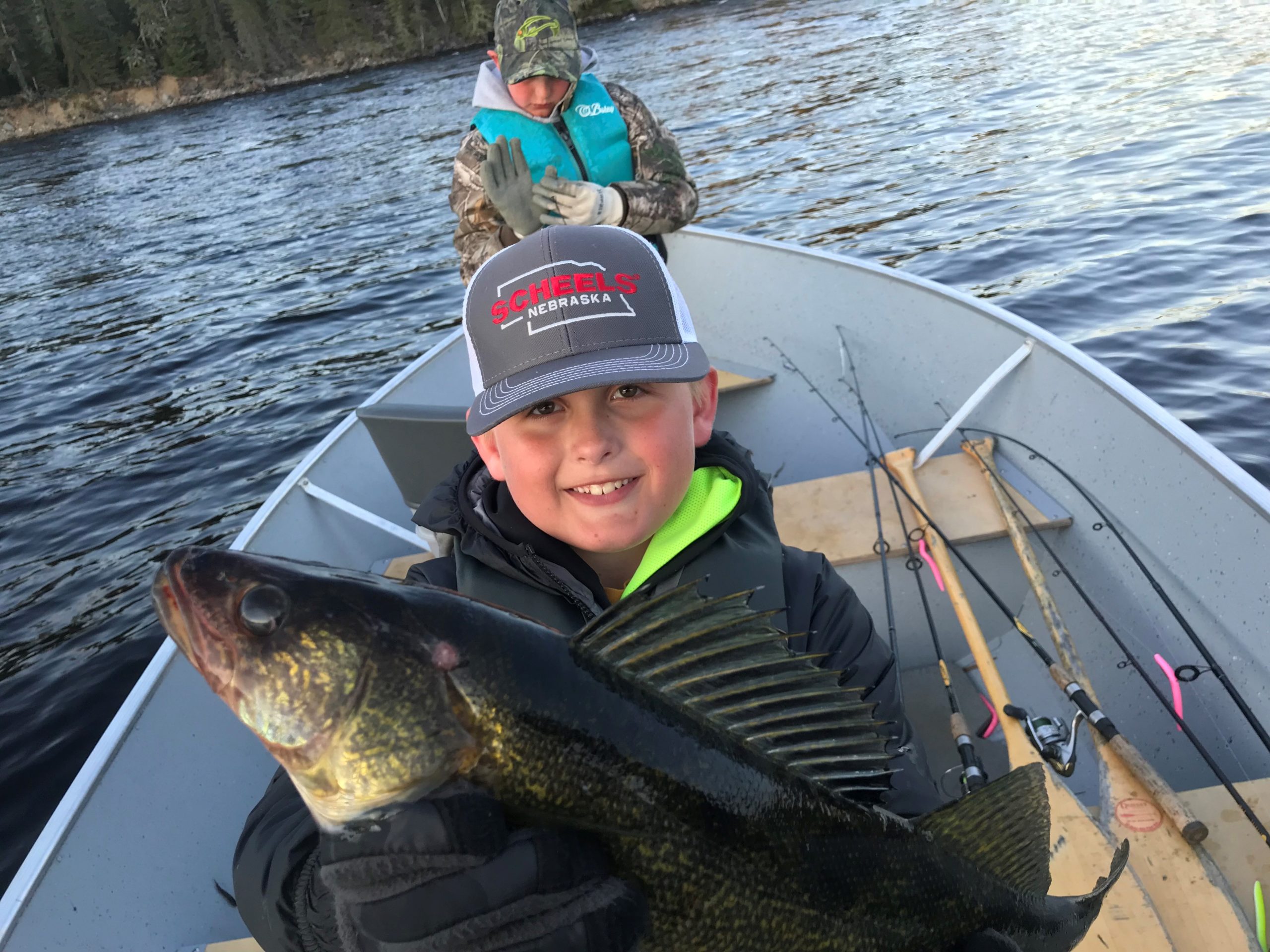 Basin-Shape Walleye  Northern Ontario Travel